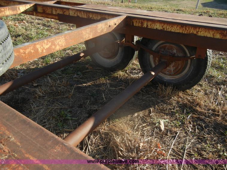 image for item D4662 1977 Shop built 30' trailer