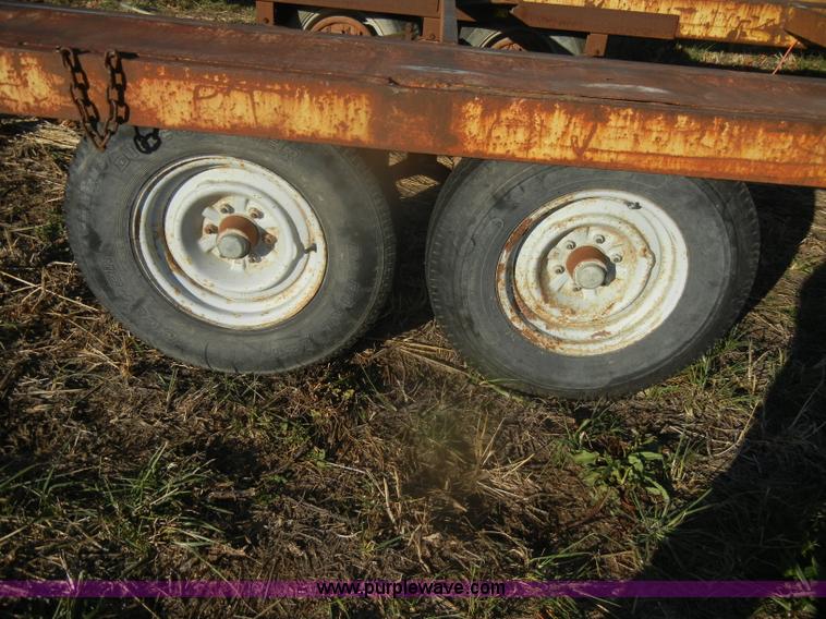 image for item D4662 1977 Shop built 30' trailer