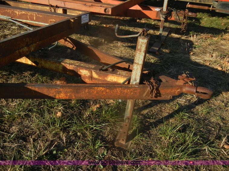 image for item D4662 1977 Shop built 30' trailer