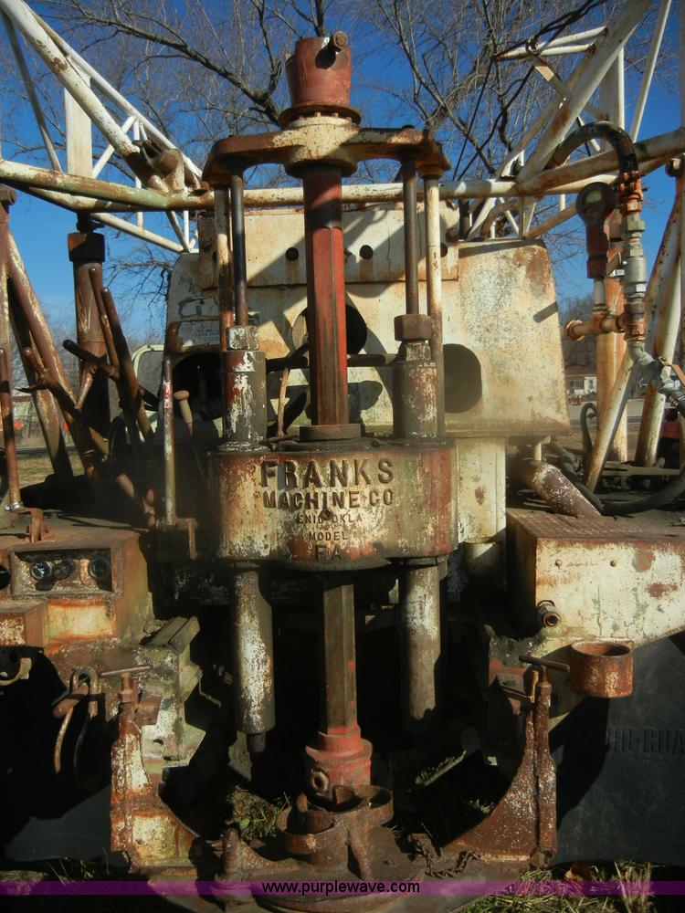 image for item D4688 1972 Ford 750 Franks test FA drilling rig