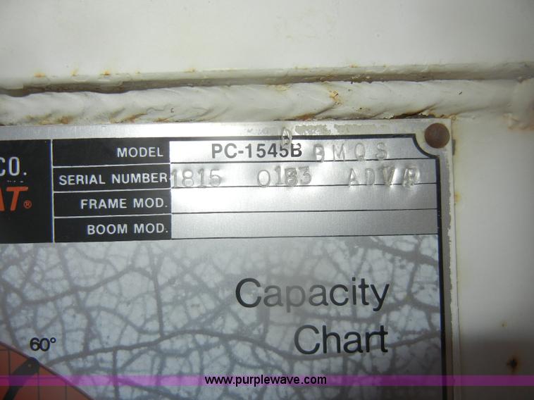 image for item D4702 1983 Chevrolet Kodiak C70 Pitman Polecat flatbed truck