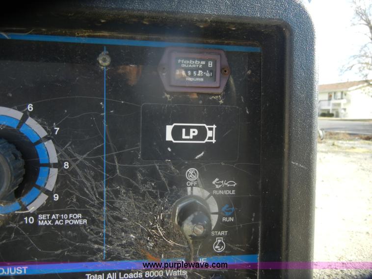 image for item D4704 Miller Bobcat 225 propane welder/generator