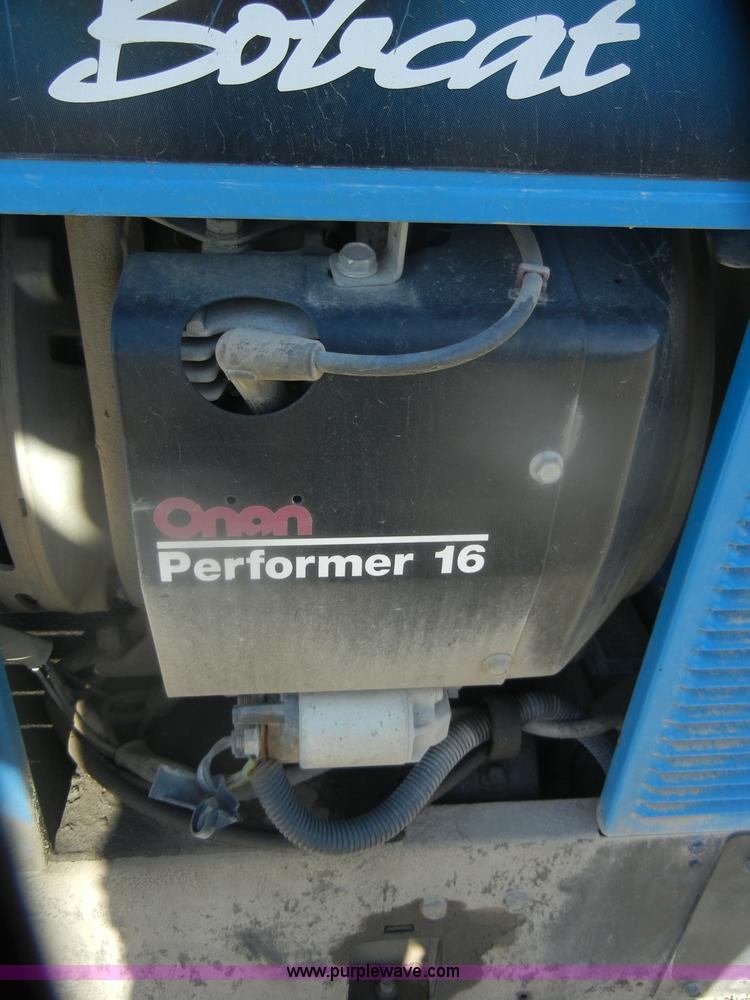 image for item D4704 Miller Bobcat 225 propane welder/generator