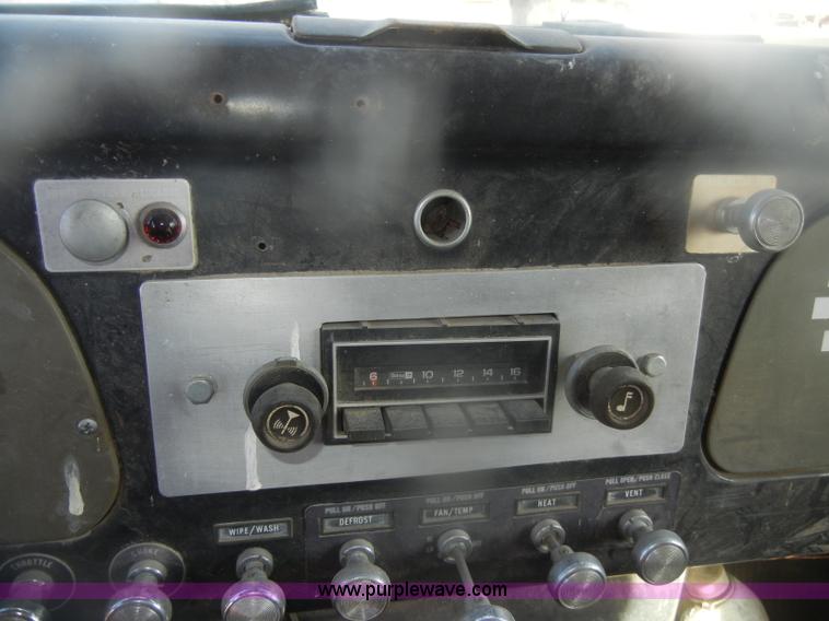 image for item D4710 1974 International Loadstar F1800 truck with dump bed