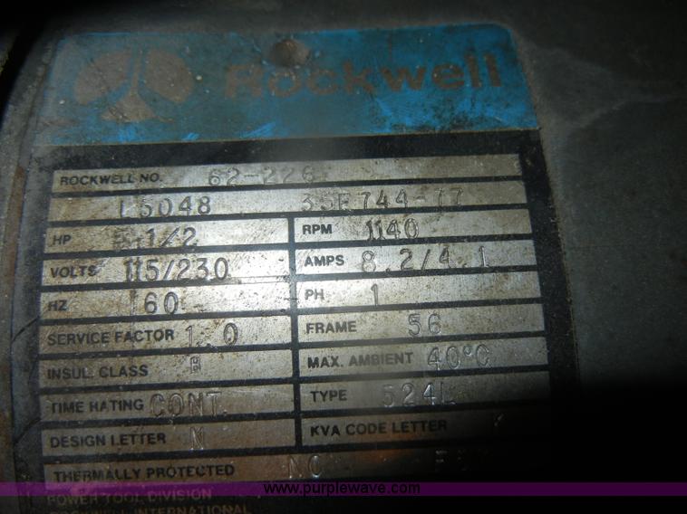 image for item O9569 Rockwell Delta drill press