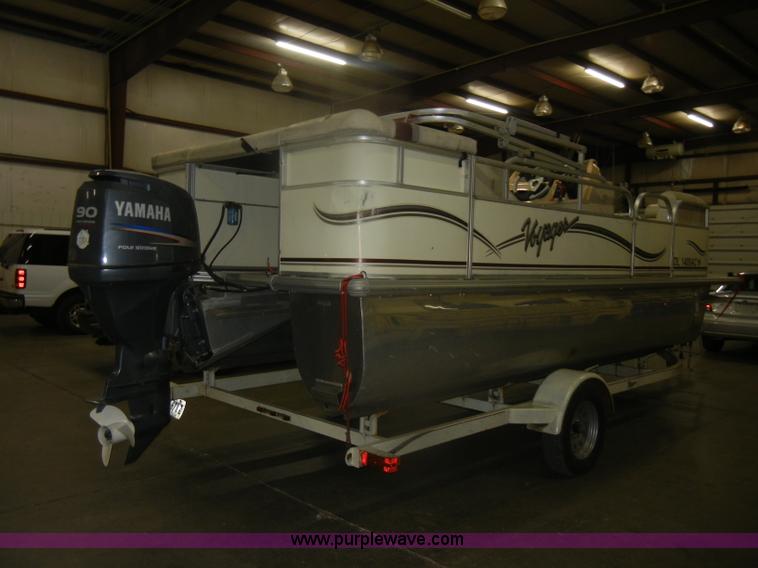 image for item D4680 Voyager pontoon boat