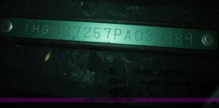 image for item D4682 1993 Honda Accord LX