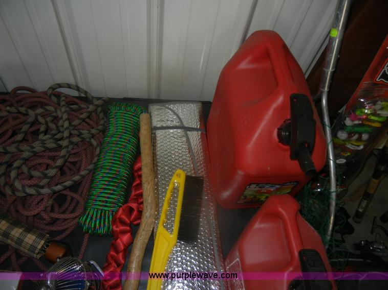 image for item O9618 Assorted outdoor equipment