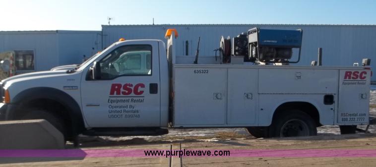 image for item B1510 2006 Ford F550 XL Super Duty service truck