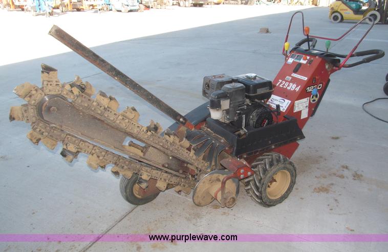 image for item B5283 2004 Ditch Witch 1230H walk behind trencher