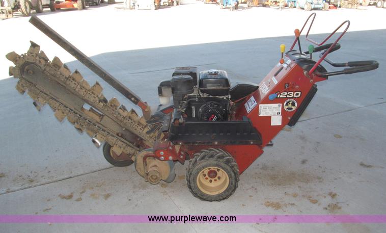 image for item B5283 2004 Ditch Witch 1230H walk behind trencher