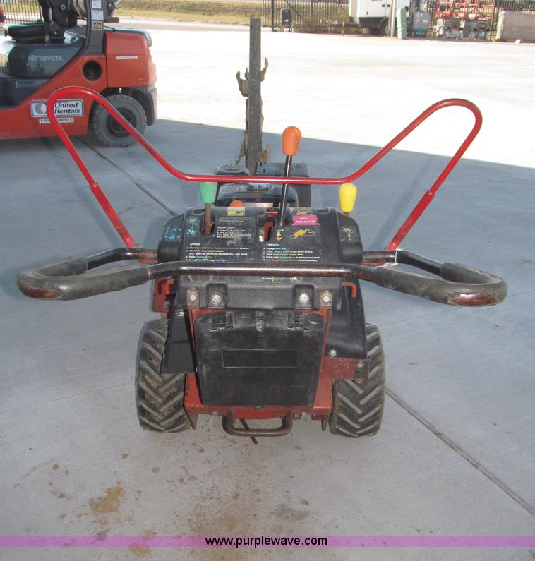 image for item B5283 2004 Ditch Witch 1230H walk behind trencher