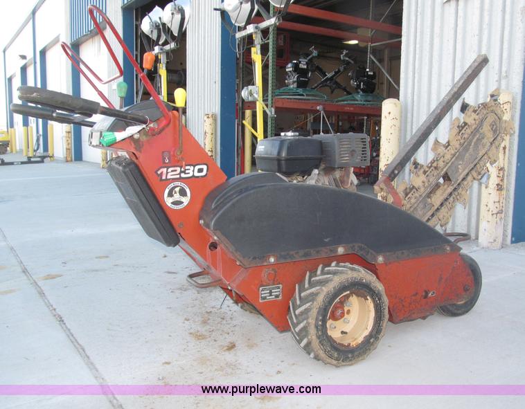 image for item B5283 2004 Ditch Witch 1230H walk behind trencher