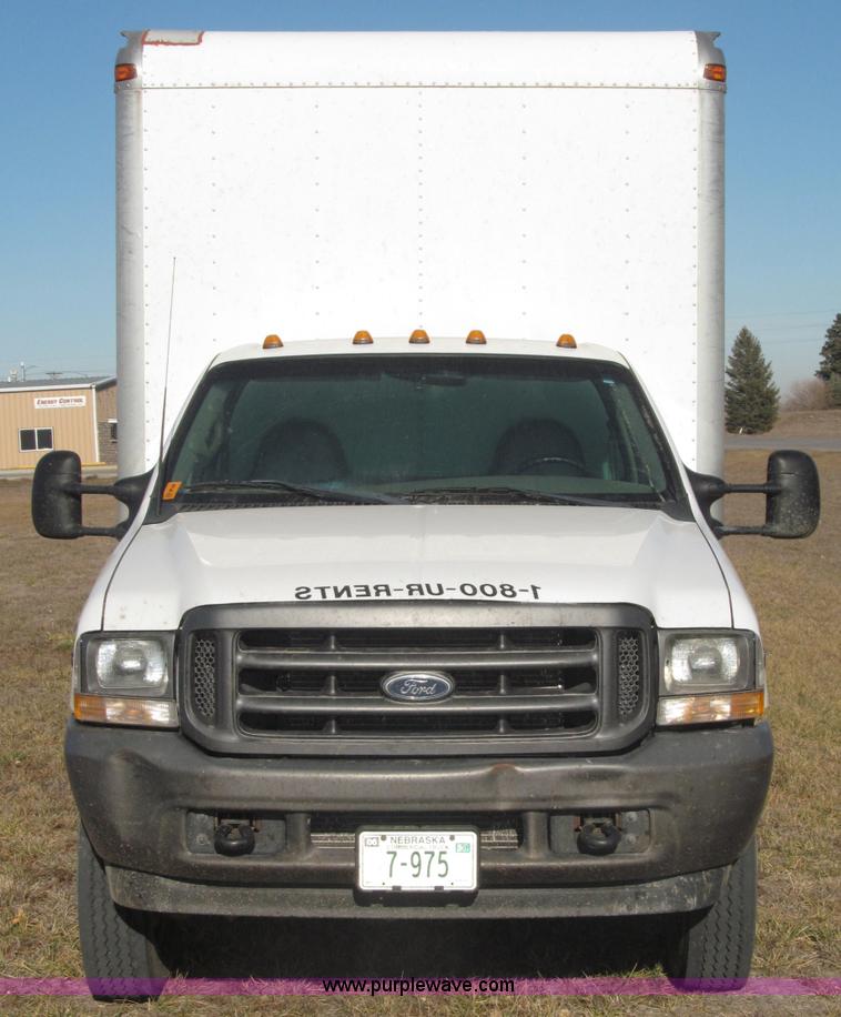 image for item B5284 2002 Ford F550 XL Super Duty box truck