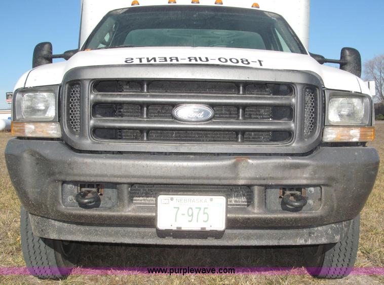 image for item B5284 2002 Ford F550 XL Super Duty box truck