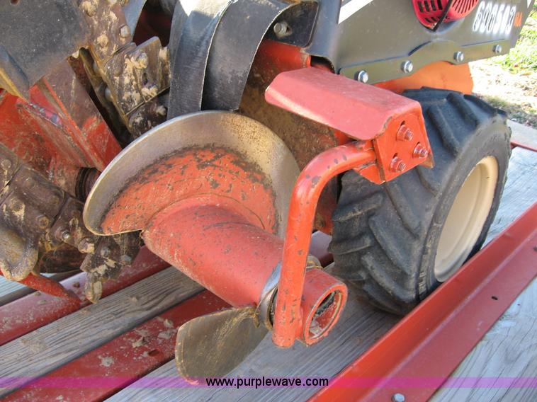 image for item B6393 2007 Ditch Witch 1330H walk behind trencher