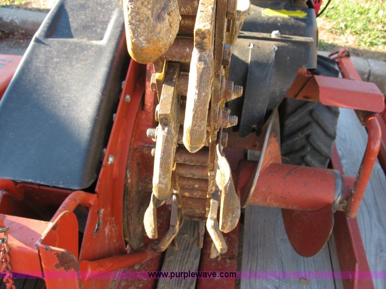 image for item B6393 2007 Ditch Witch 1330H walk behind trencher