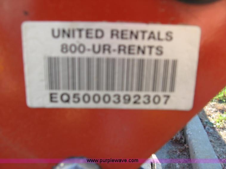 image for item B6393 2007 Ditch Witch 1330H walk behind trencher