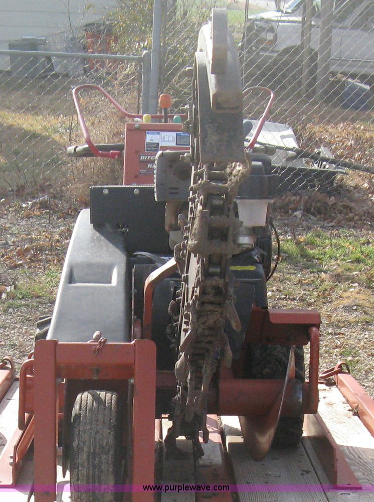 image for item B8325 2007 Ditch Witch 1330 walk behind trencher