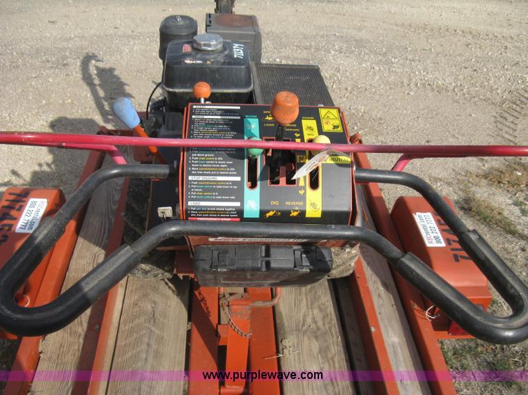 image for item B8325 2007 Ditch Witch 1330 walk behind trencher
