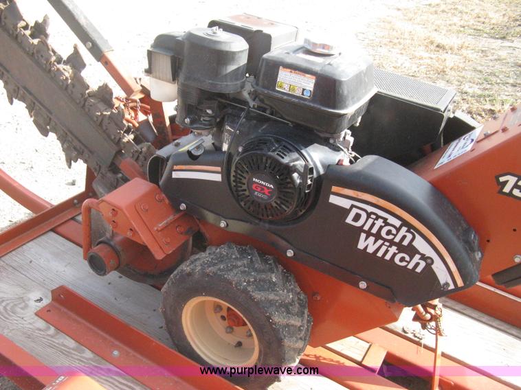 image for item B8325 2007 Ditch Witch 1330 walk behind trencher