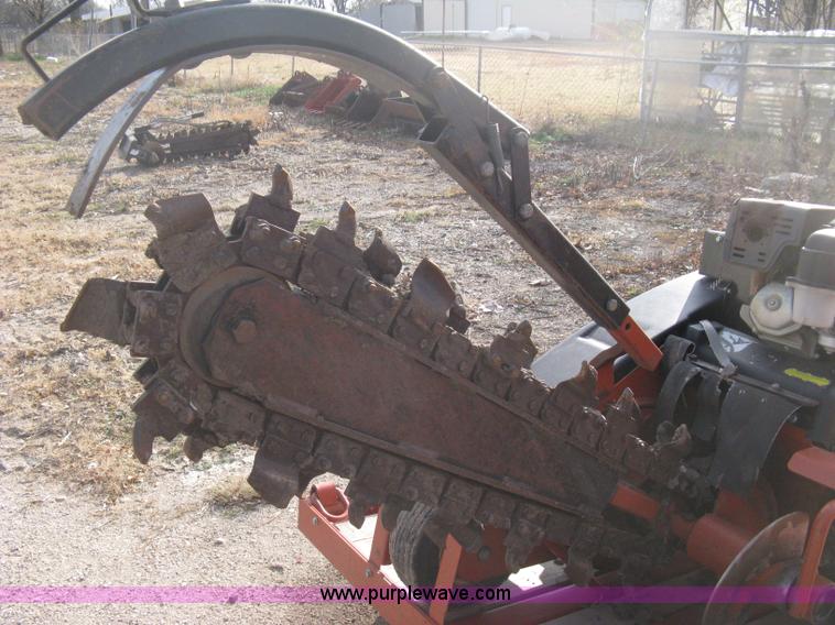 image for item B8325 2007 Ditch Witch 1330 walk behind trencher