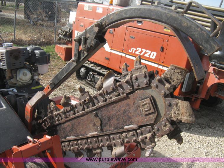 image for item B8325 2007 Ditch Witch 1330 walk behind trencher