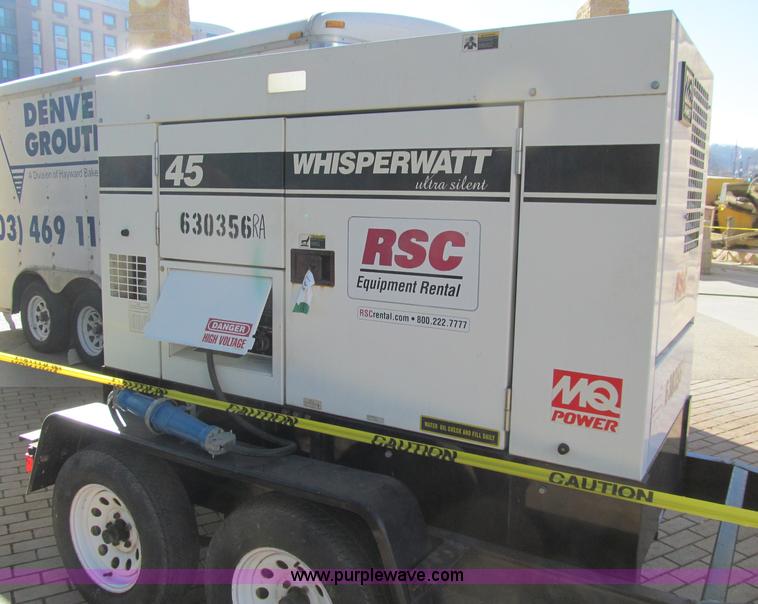 image for item D7018 2006 Multiquip portable generator