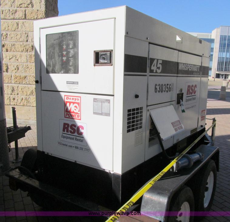 image for item D7018 2006 Multiquip portable generator