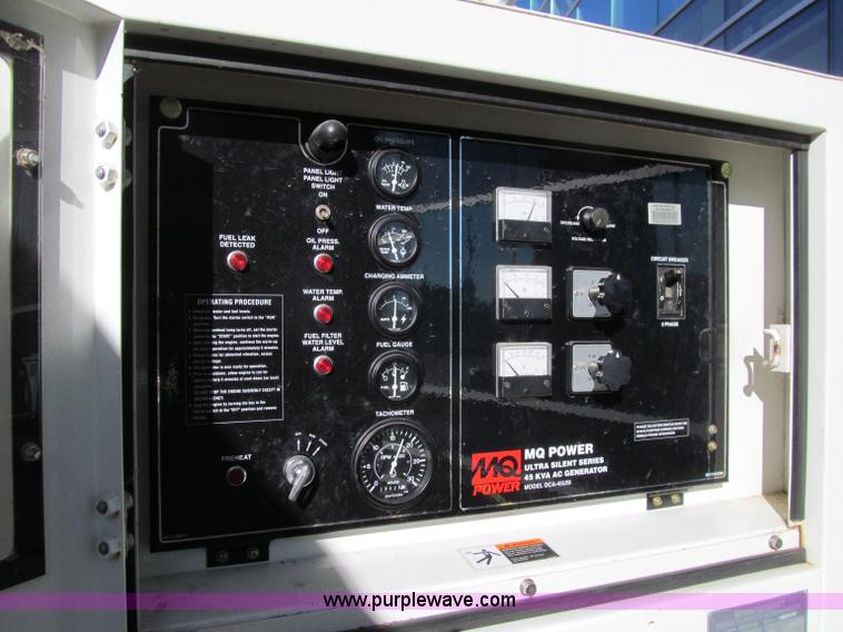 image for item D7018 2006 Multiquip portable generator