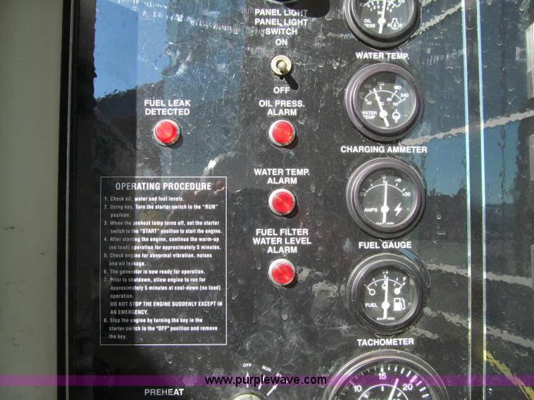 image for item D7018 2006 Multiquip portable generator