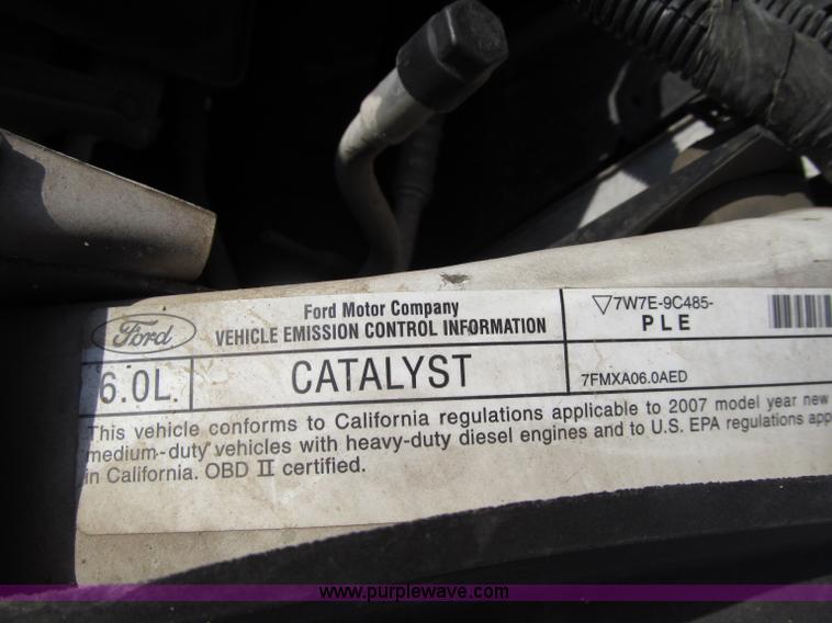 image for item D7019 2007 Ford F250 XLT Super Duty SuperCab pickup truck