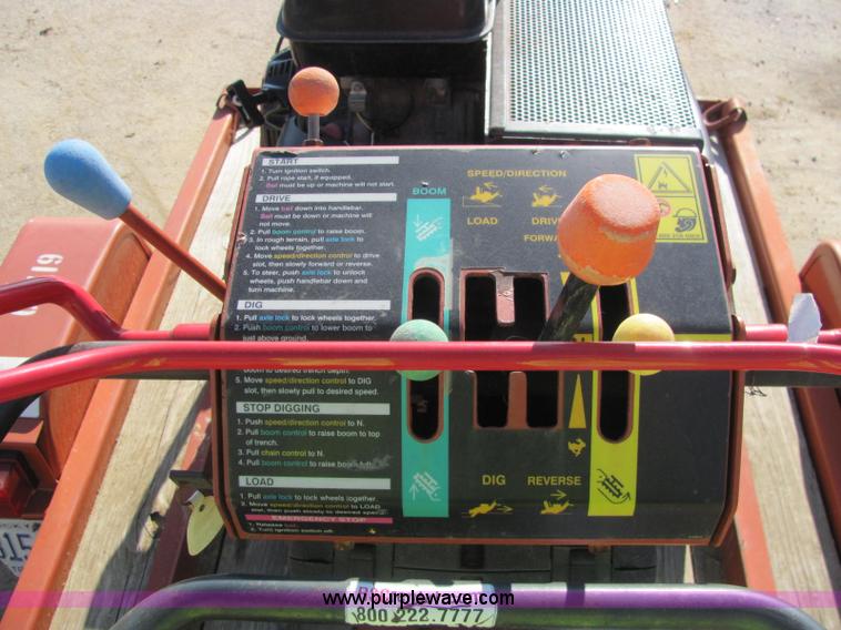 image for item E2523 2006 Ditch Witch 1330H walk behind trencher