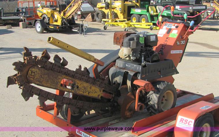 image for item E2524 2006 Ditch Witch 1230H walk behind trencher