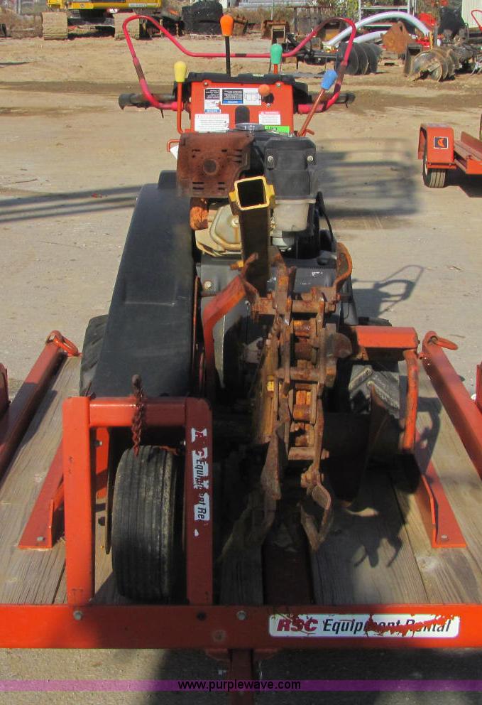image for item E2524 2006 Ditch Witch 1230H walk behind trencher