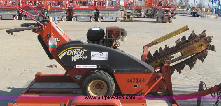 image for item E2524 2006 Ditch Witch 1230H walk behind trencher