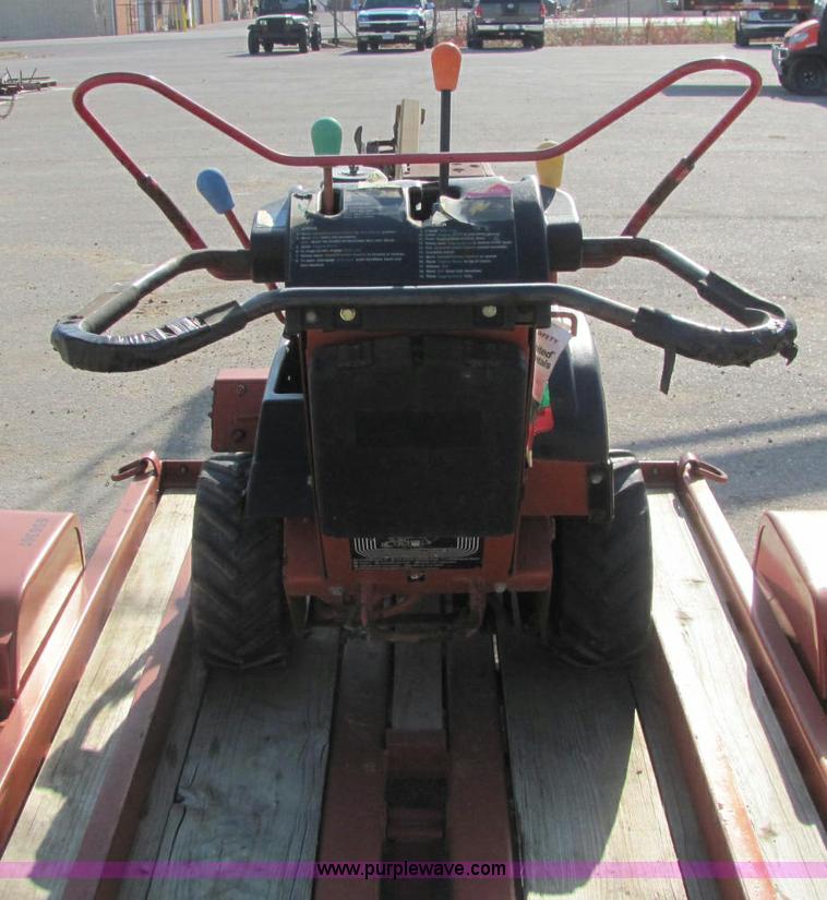 image for item E2524 2006 Ditch Witch 1230H walk behind trencher