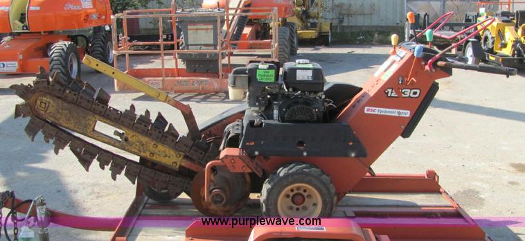 image for item E2524 2006 Ditch Witch 1230H walk behind trencher