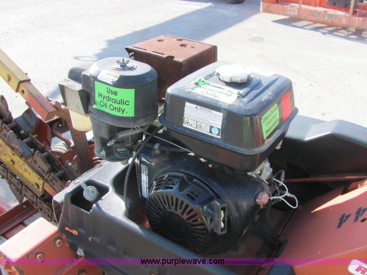 image for item E2524 2006 Ditch Witch 1230H walk behind trencher