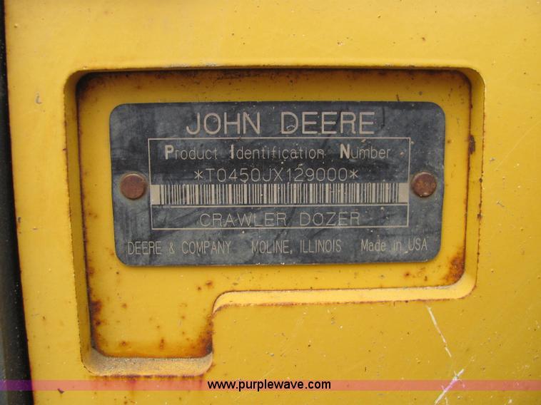 image for item E2525 2006 John Deere 450J LGP dozer