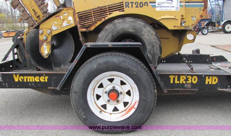 image for item E2526 2005 Vermeer RT200 walk behind trencher