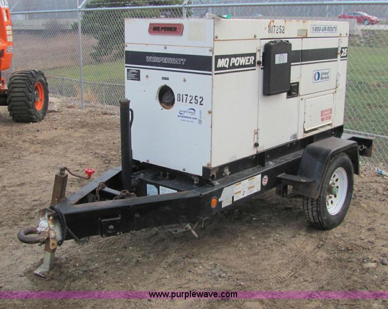 image for item E2527 2006 Multiquip Whisper Watt 25 generator