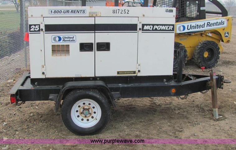 image for item E2527 2006 Multiquip Whisper Watt 25 generator