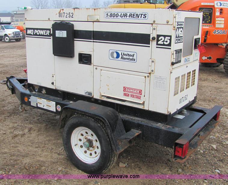 image for item E2527 2006 Multiquip Whisper Watt 25 generator