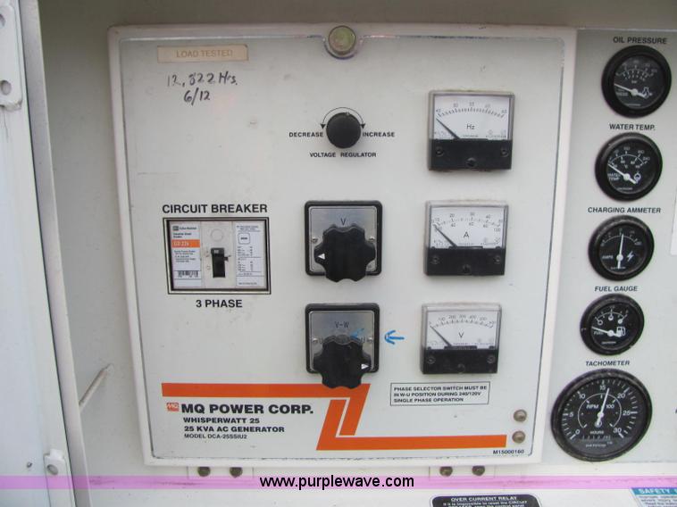 image for item E2527 2006 Multiquip Whisper Watt 25 generator