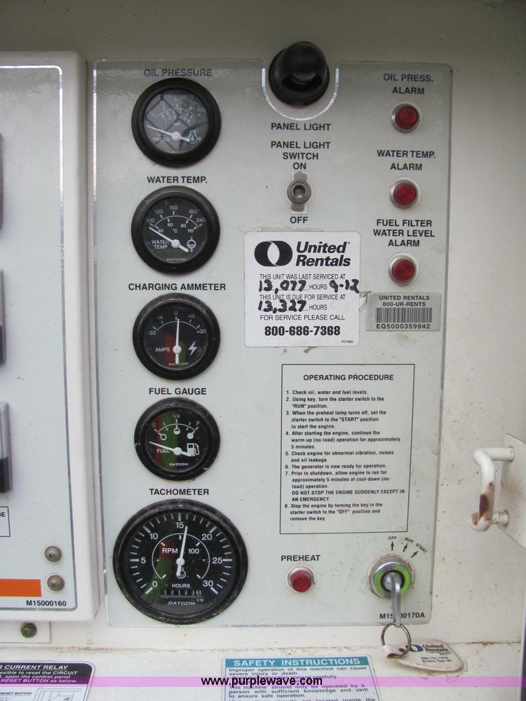 image for item E2527 2006 Multiquip Whisper Watt 25 generator