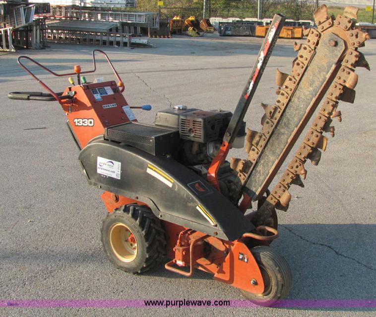 image for item E2531 2006 Ditch Witch 1330H walk behind trencher