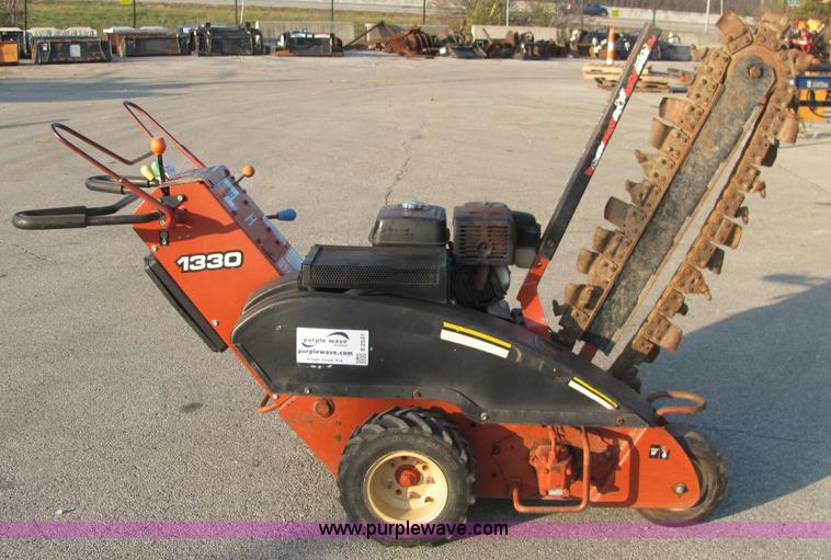 image for item E2531 2006 Ditch Witch 1330H walk behind trencher