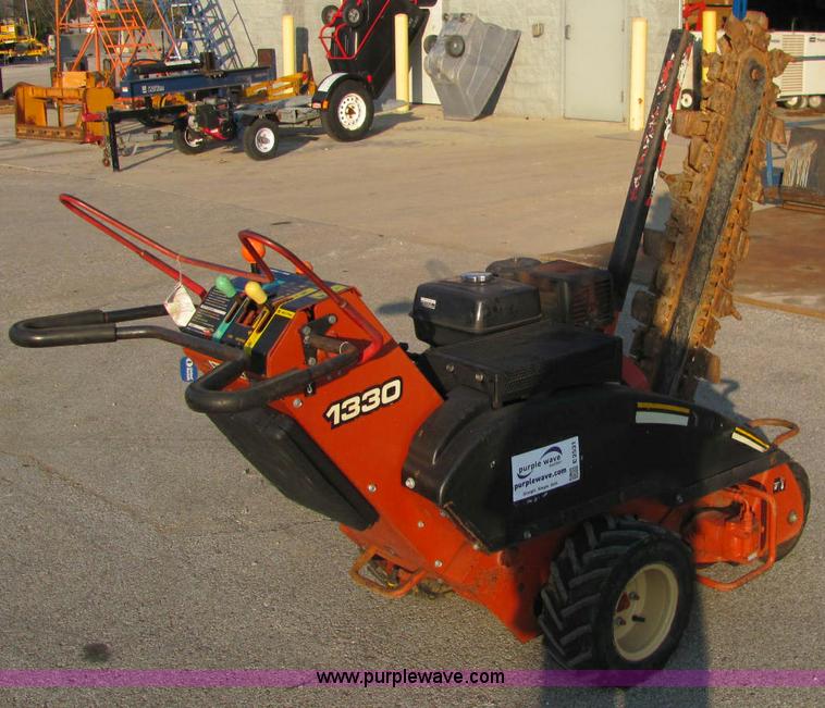 image for item E2531 2006 Ditch Witch 1330H walk behind trencher