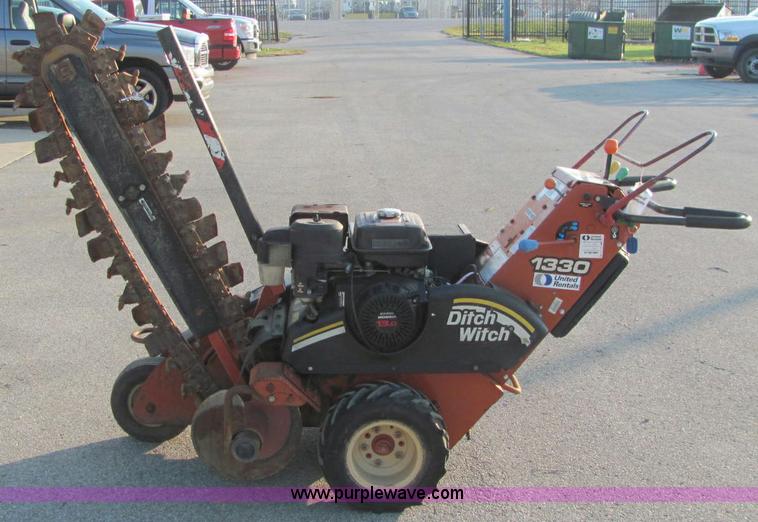 image for item E2531 2006 Ditch Witch 1330H walk behind trencher